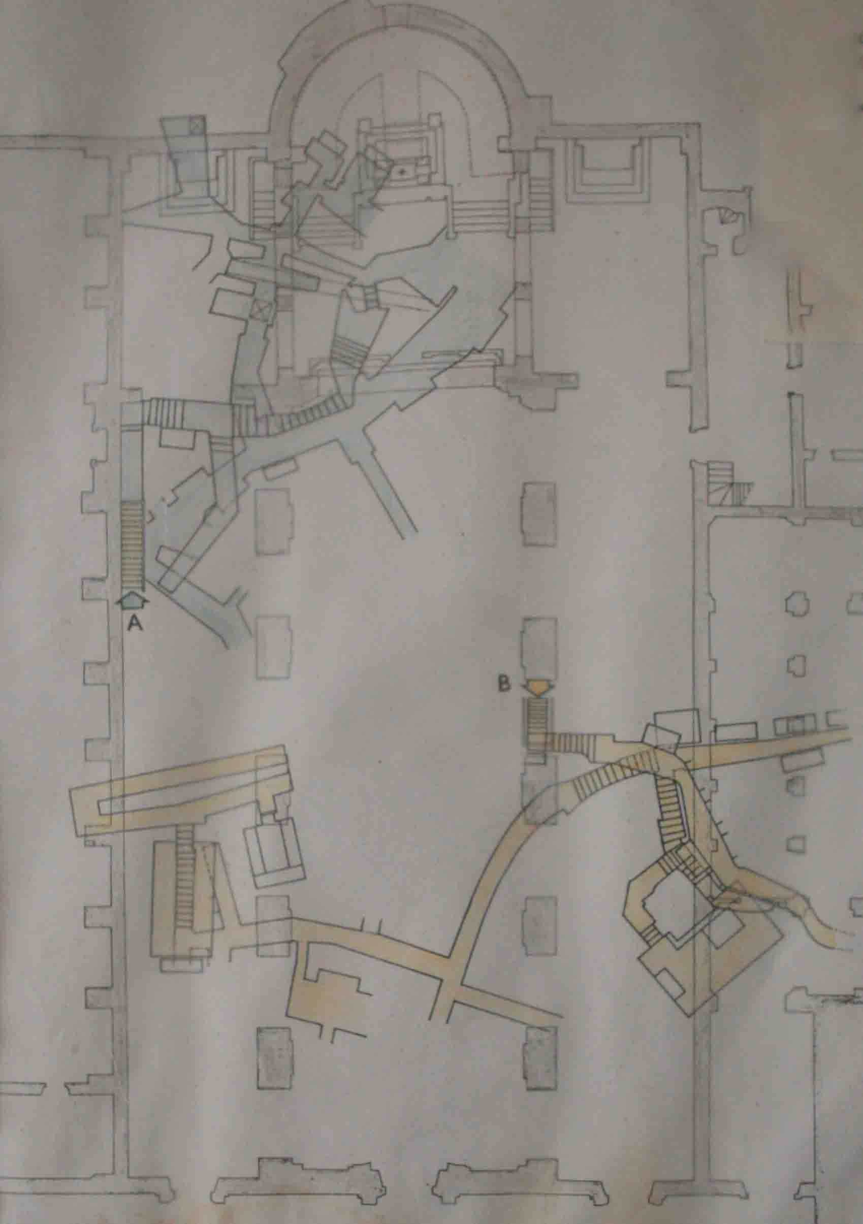 Pianta Catacombe S. Pancrazio